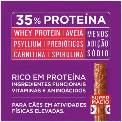 Petiscos Para Cães Stick Spin Fit Pet - 50g - Pera + Mandioca + Ervilha