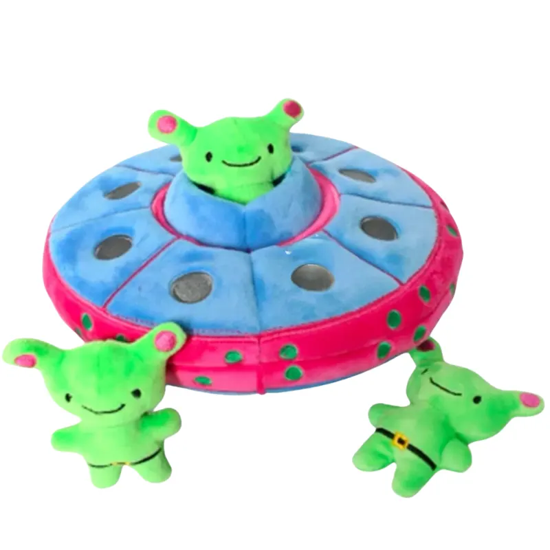 Brinquedo Q Monster Kit Pelúcia Esconde Esconde OVNI