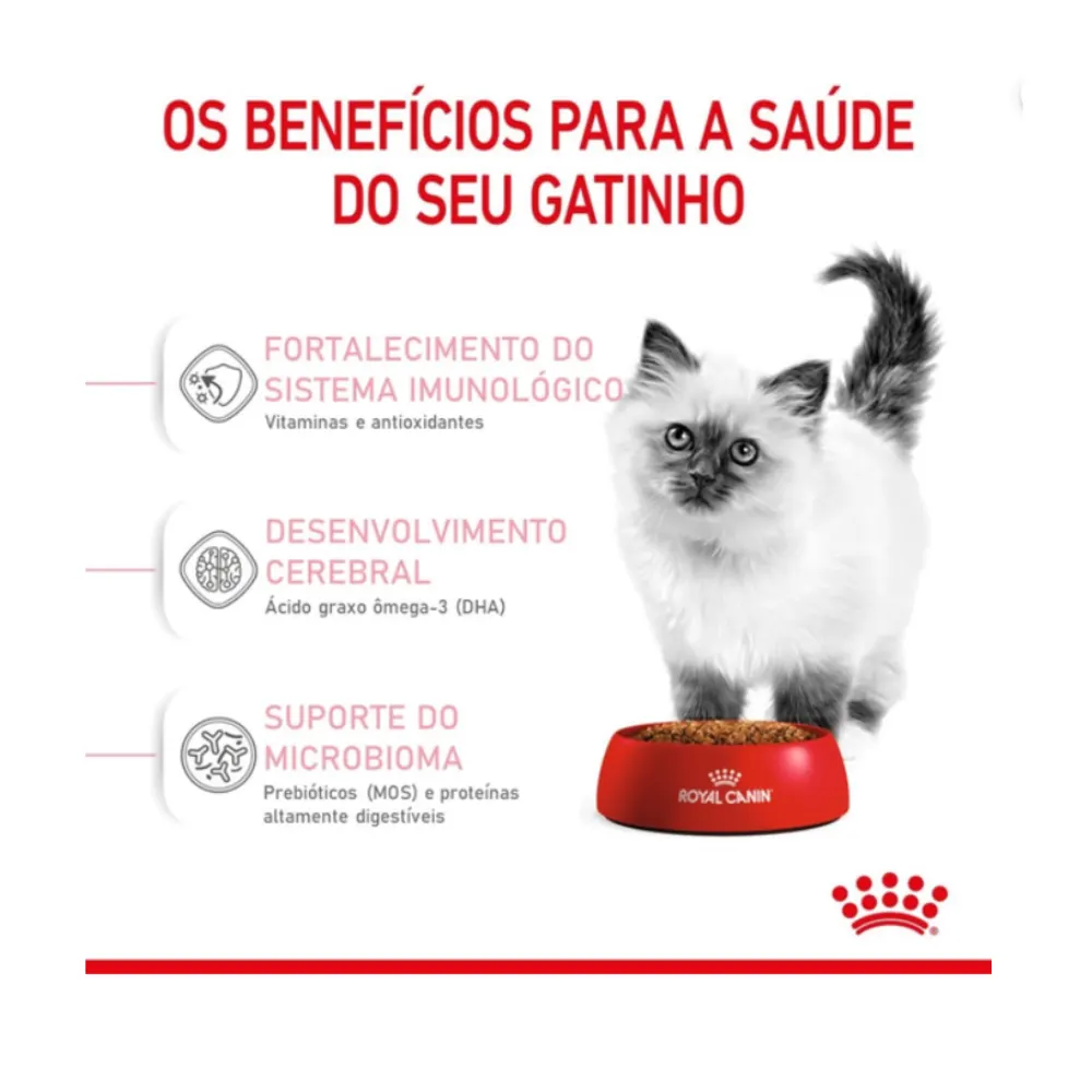 Ração Royal Canin Kitten para Gatos Filhotes 400g
