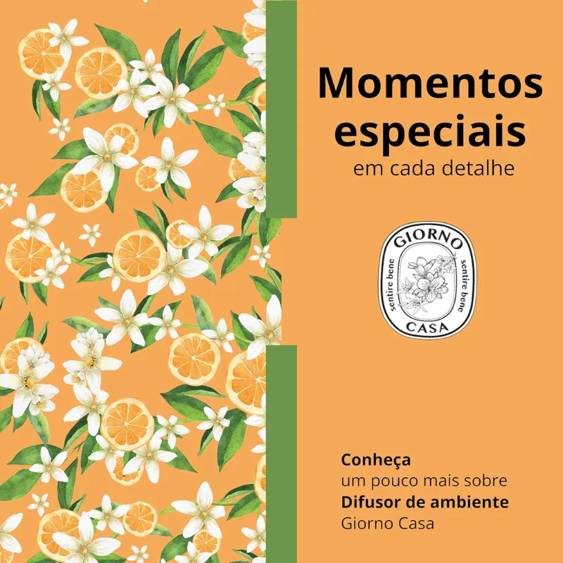 Giorno Casa Difusor de Ambientes Flor de Laranjeira 150 ml