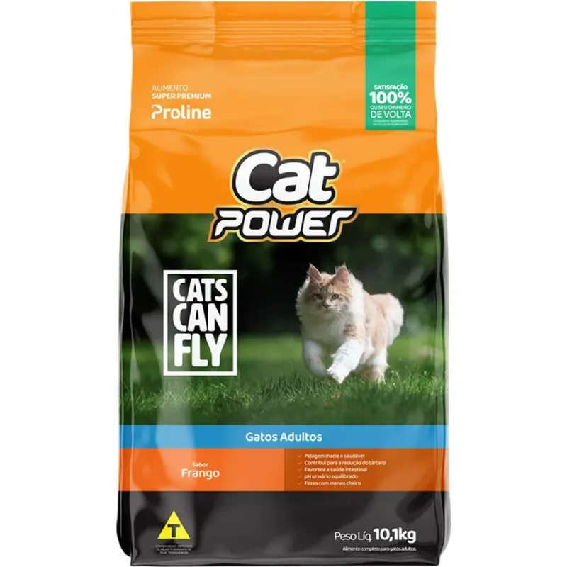 Ração Super Premium Cat Power Gato Adulto Frango