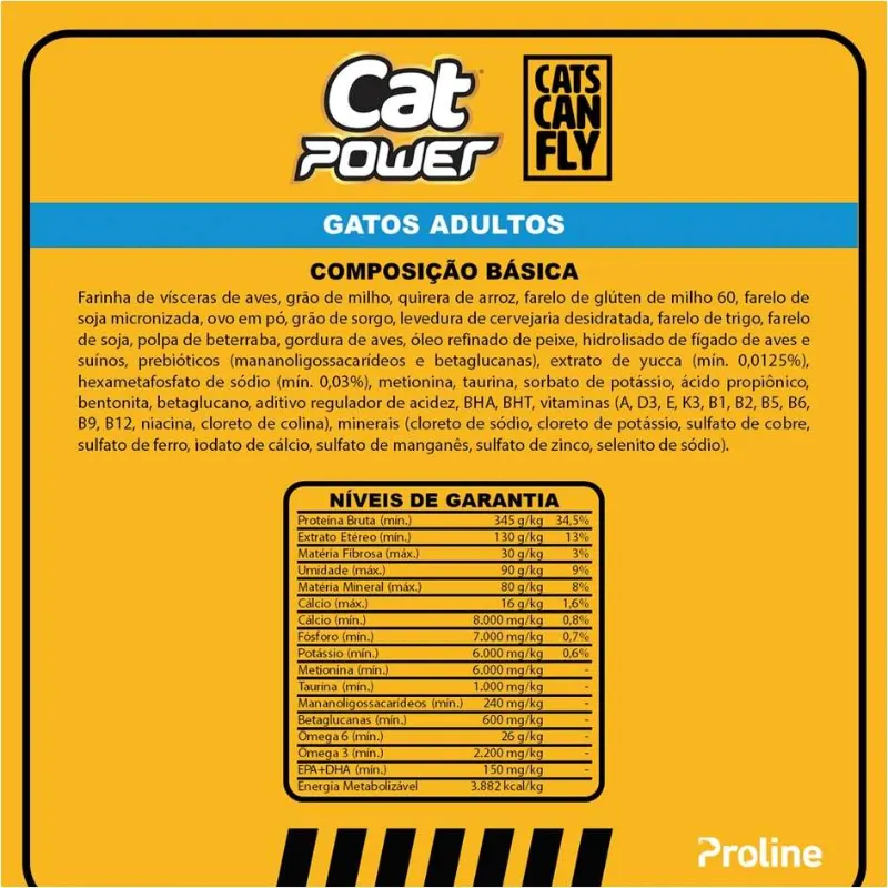 Ração Super Premium Cat Power Gato Adulto Frango