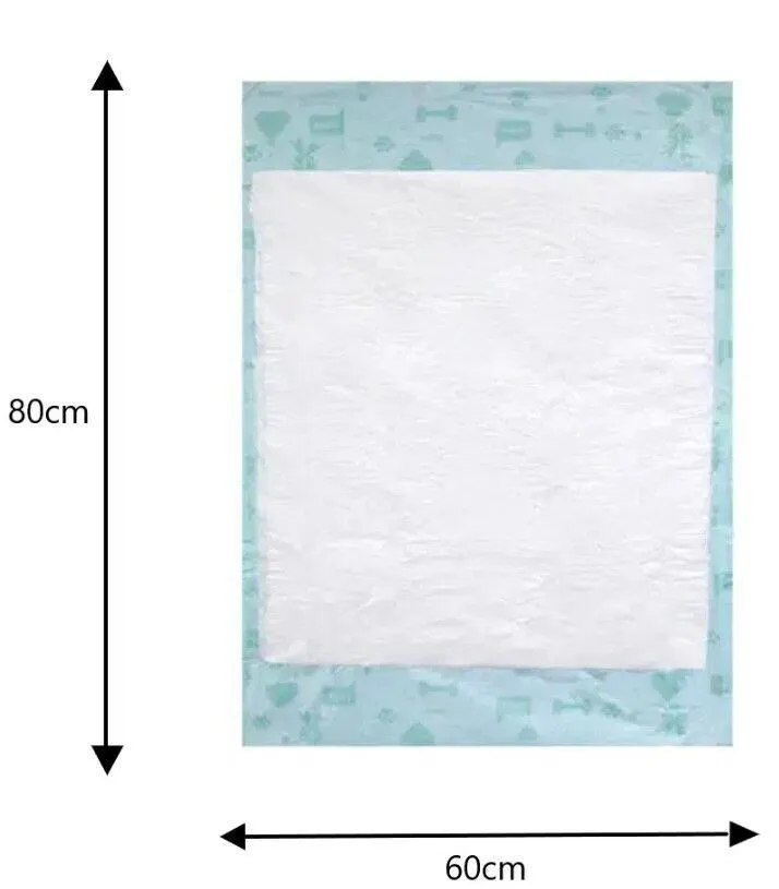 Tapete Higiênico Super Secão Petix 80x60 - 7 unidades