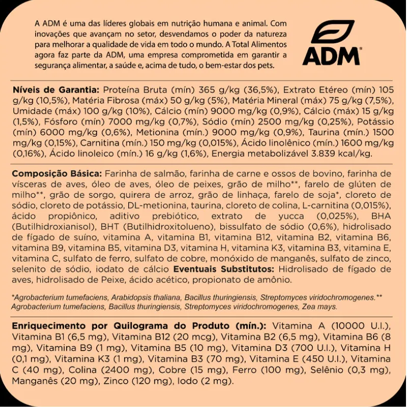 Ração Max para Gatos Adultos Castrados Sabor Salmão