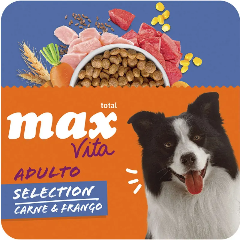 Ração Max Vita Selection para Cães Adultos 10,1 Kg