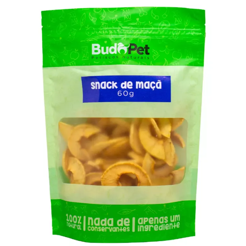 Snack Maça - 60g - Budopet
