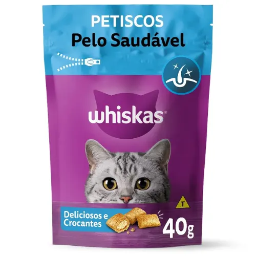 Petisco Whiskas Temptations Saudável Gatos Adultos 40 g