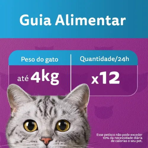 Petisco Whiskas Temptations Saudável Gatos Adultos 40 g