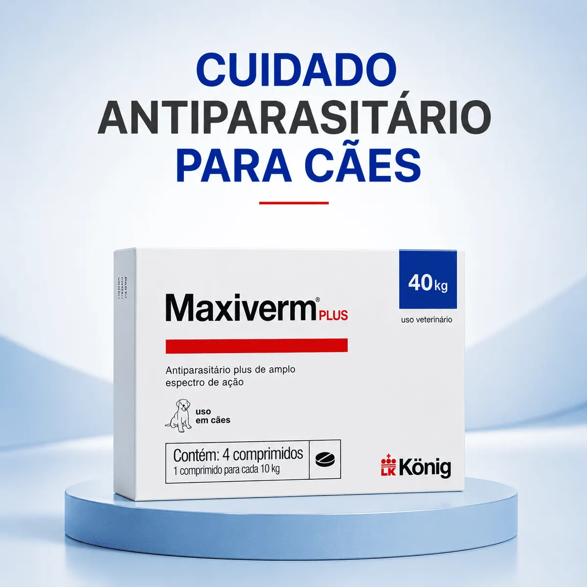 MAXI VERM 4 COMPRIMIDOS 10KG