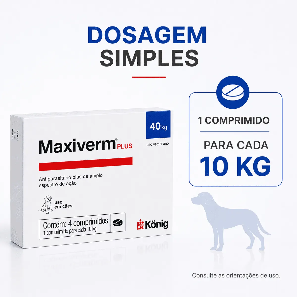 MAXI VERM 4 COMPRIMIDOS 10KG