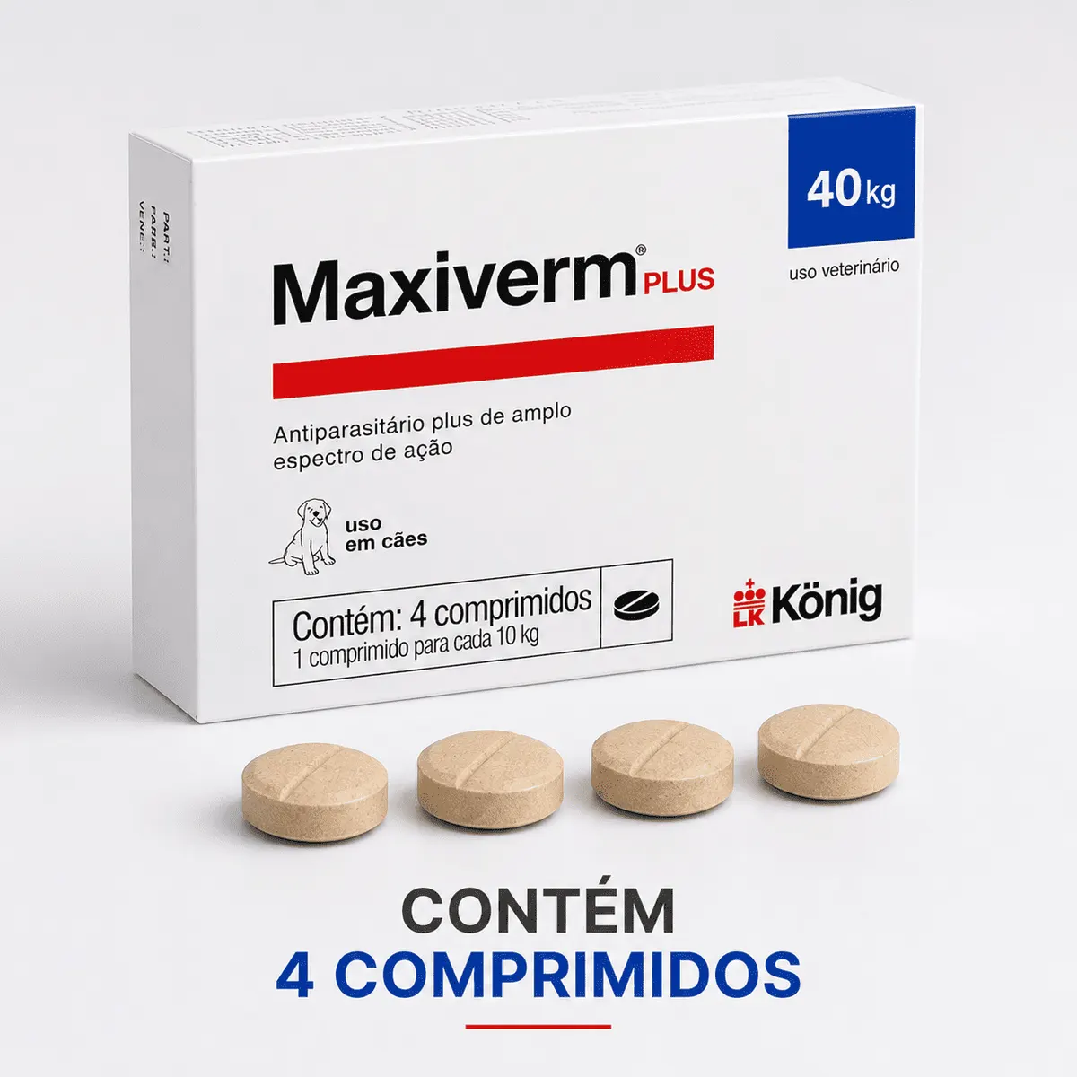 MAXI VERM 4 COMPRIMIDOS 10KG
