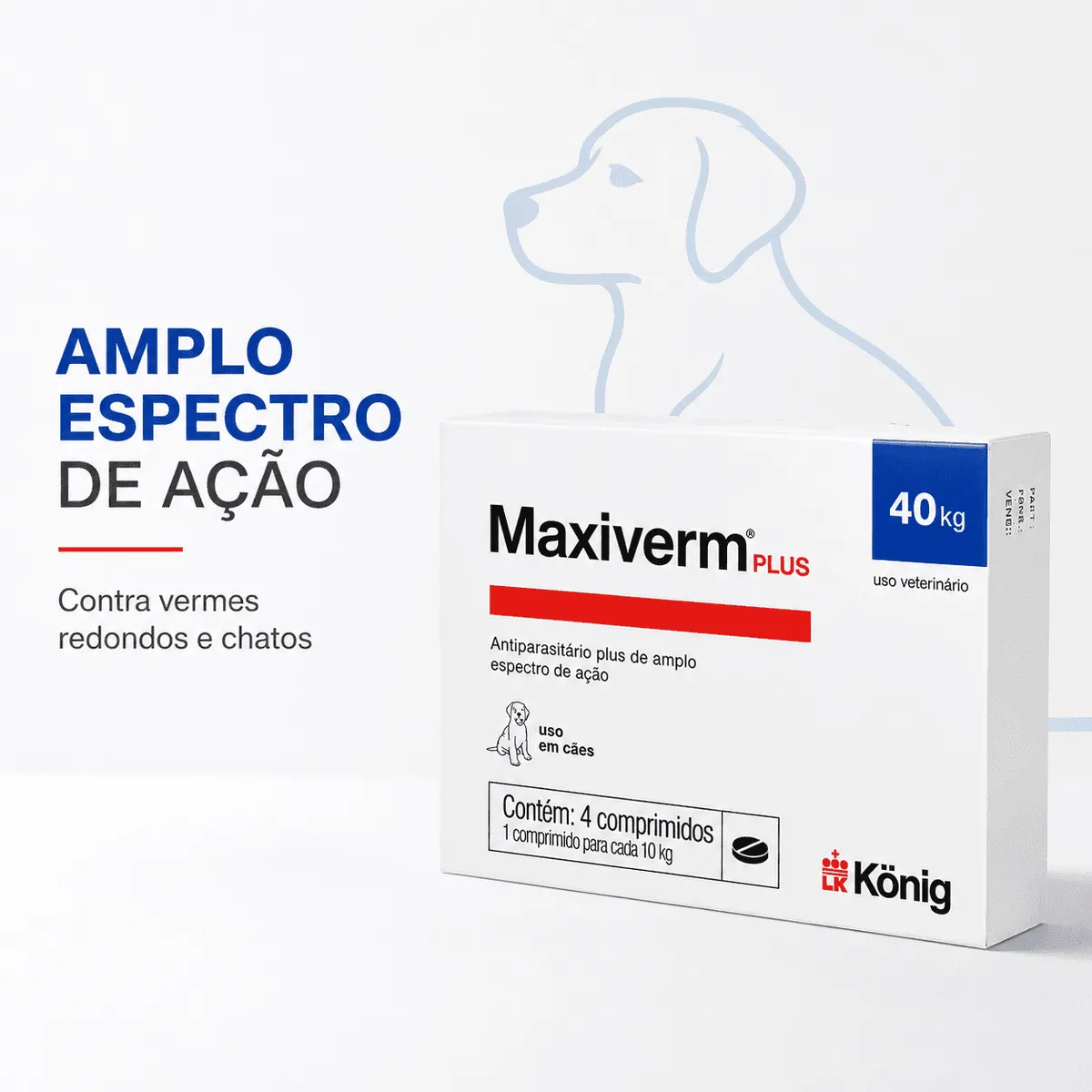 MAXI VERM 4 COMPRIMIDOS 10KG