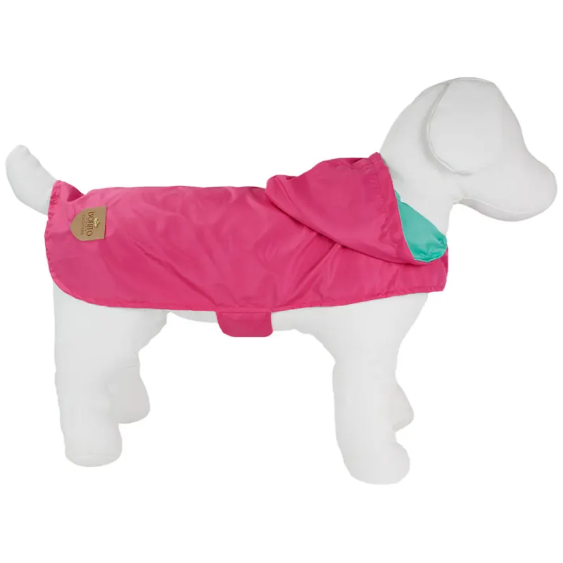 Capa Corta Vento Maxi Pink Bonito pra Cachorro