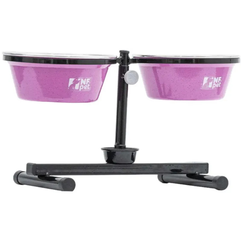 Comedouro NF Pet Antiformiga Rosa