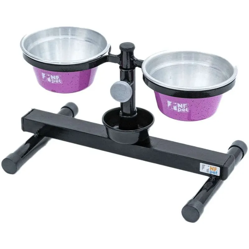 Comedouro NF Pet Antiformiga Rosa