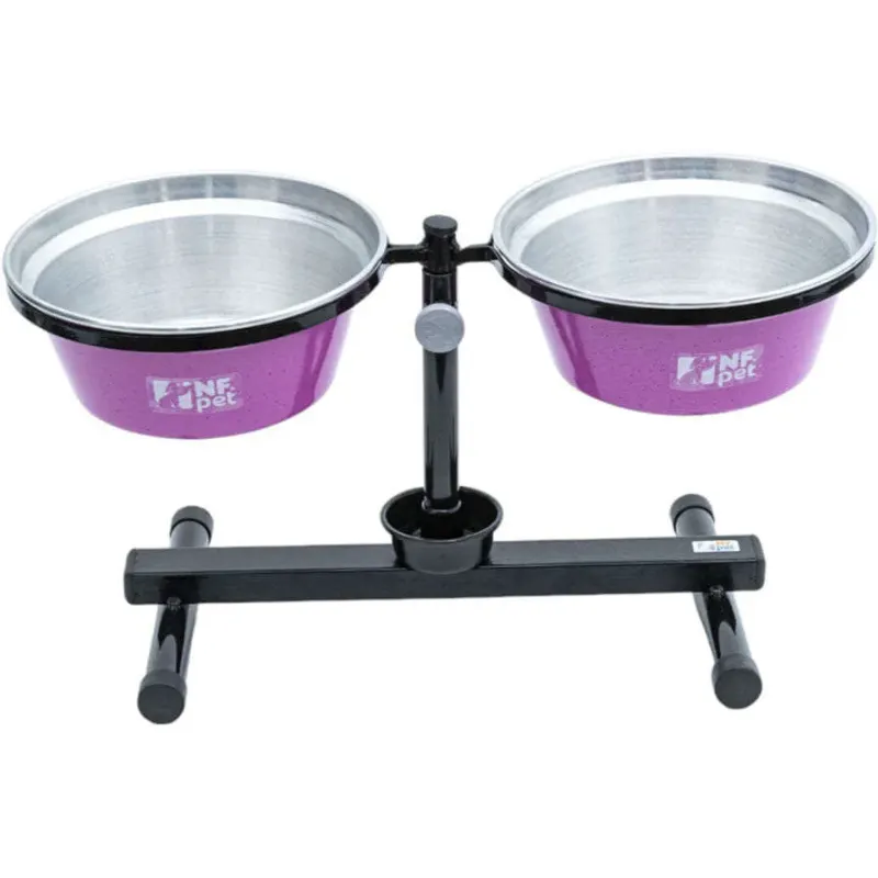 Comedouro NF Pet Antiformiga Rosa