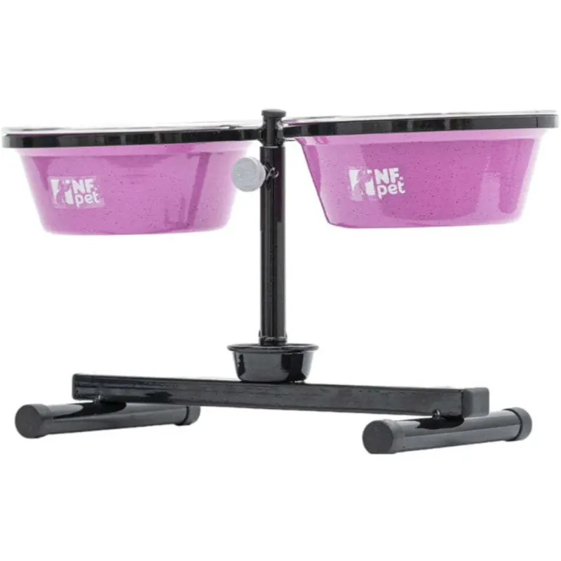 Comedouro NF Pet Antiformiga Rosa