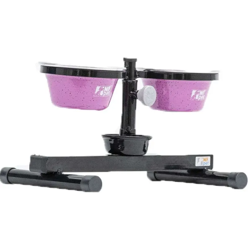 Comedouro NF Pet Antiformiga Rosa