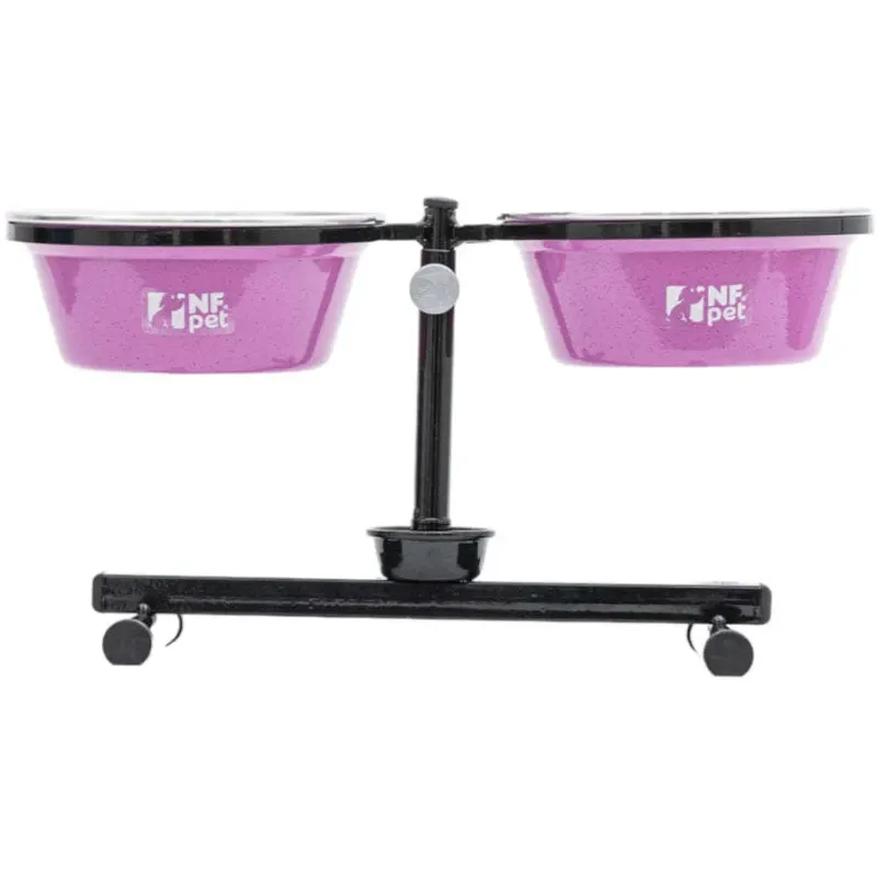 Comedouro NF Pet Antiformiga Rosa