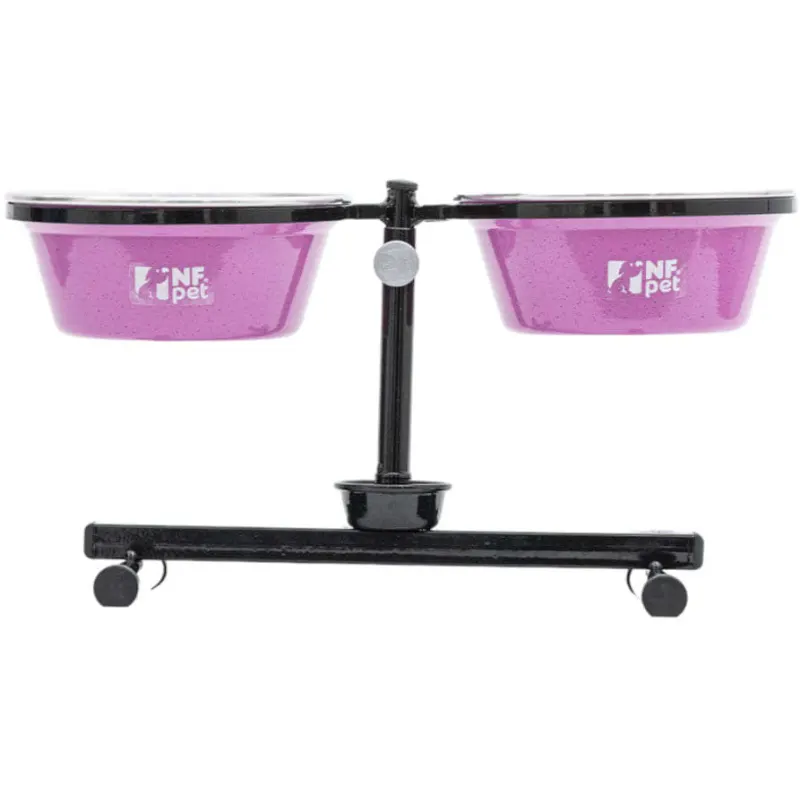 Comedouro NF Pet Antiformiga Rosa