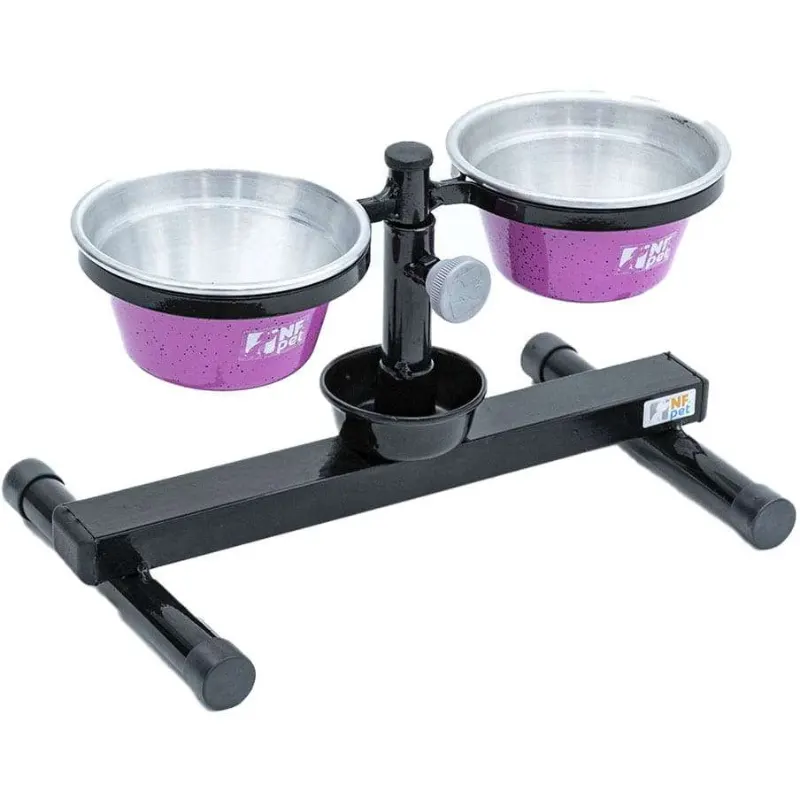 Comedouro NF Pet Antiformiga Rosa