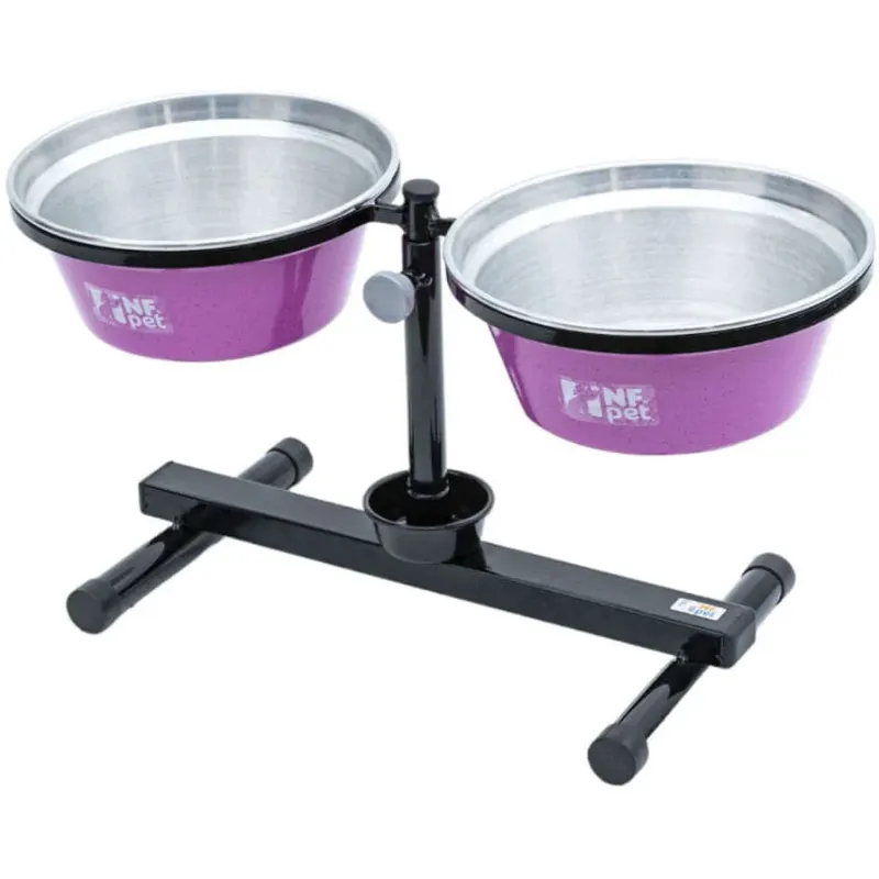 Comedouro NF Pet Antiformiga Rosa