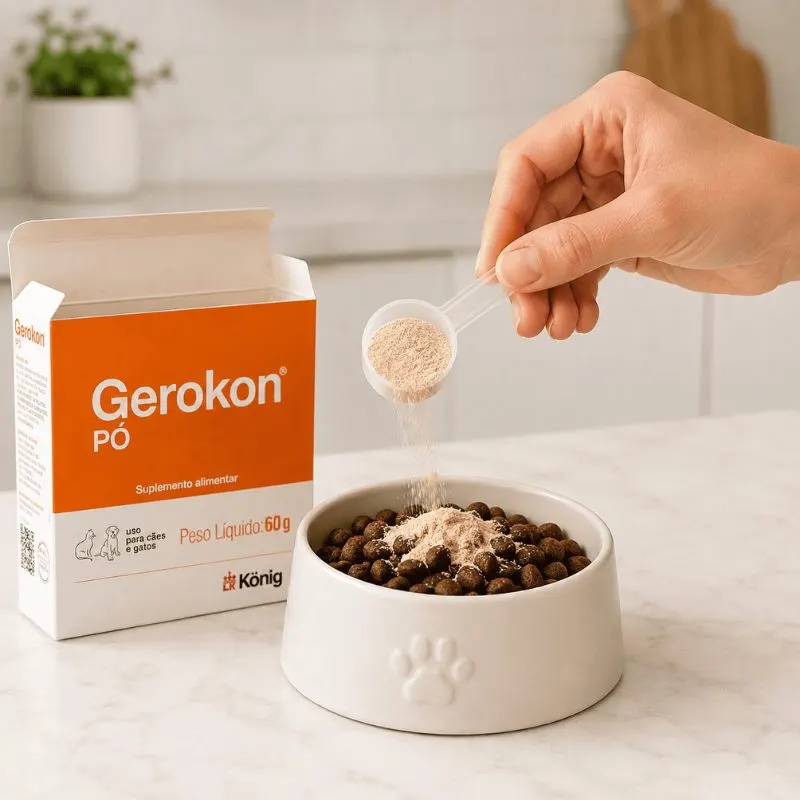 Suplemento Alimentar Gerokon em Pó 60 g König