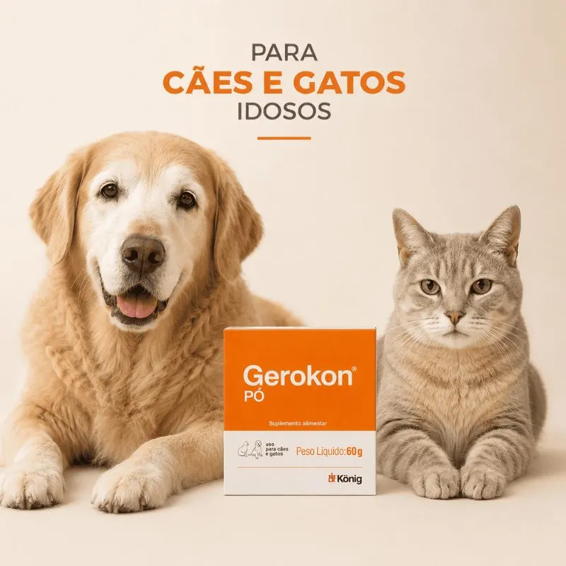 Suplemento Alimentar Gerokon em Pó 60 g König
