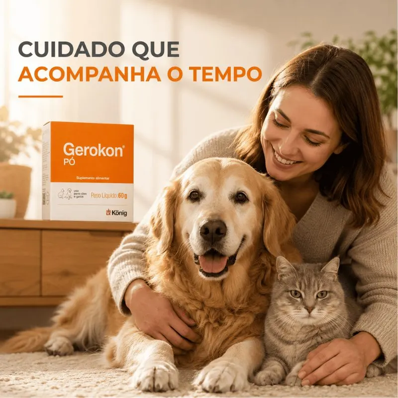 Suplemento Alimentar Gerokon em Pó 60 g König