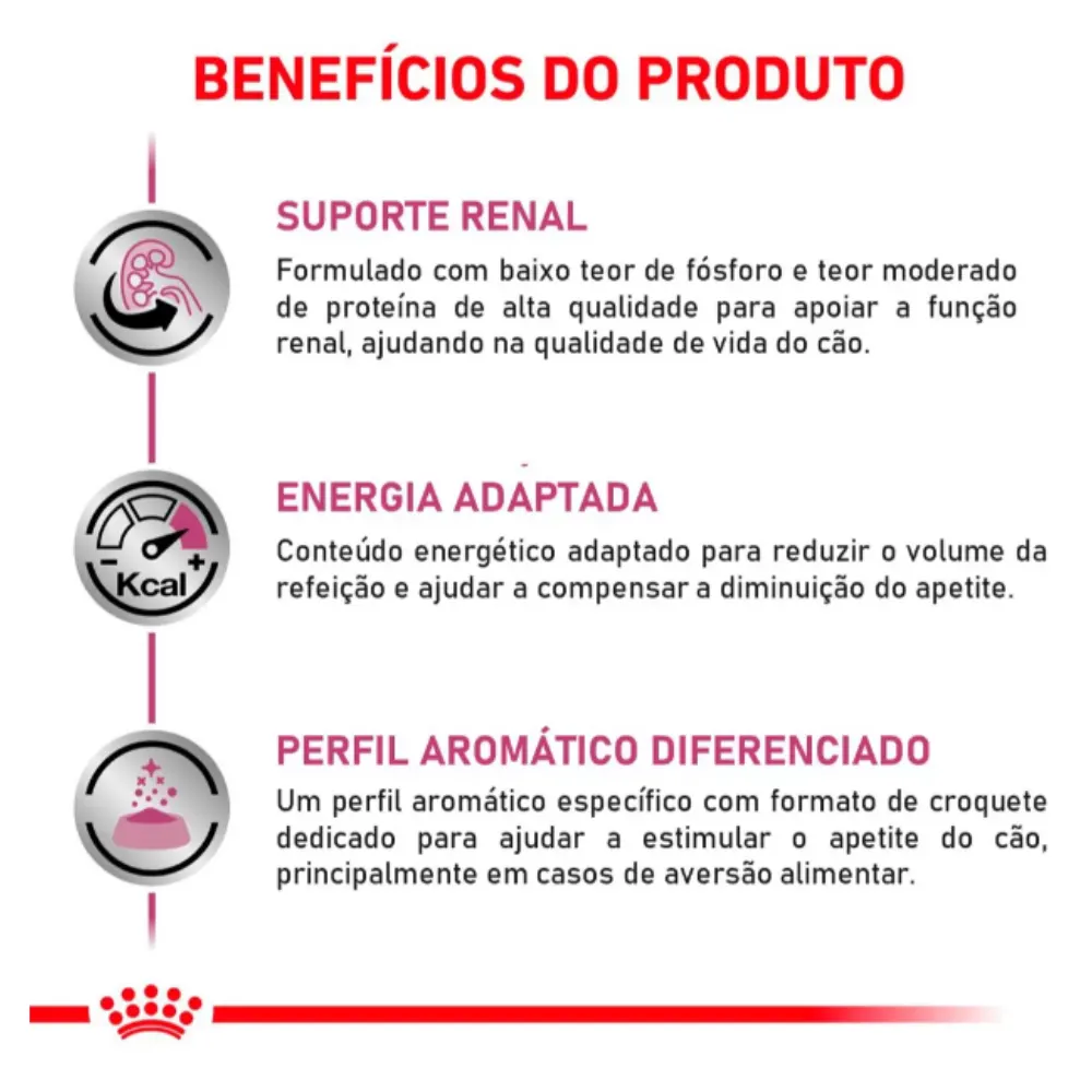 Ração Royal Canin Veterinary Renal Small Dog Cães Porte Pequeno 2Kg