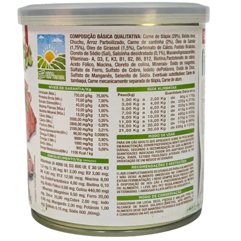 Alimento Úmido FreshFit SELECT Spin Pet - 280g - Sensitive Tilápia e Sardinha