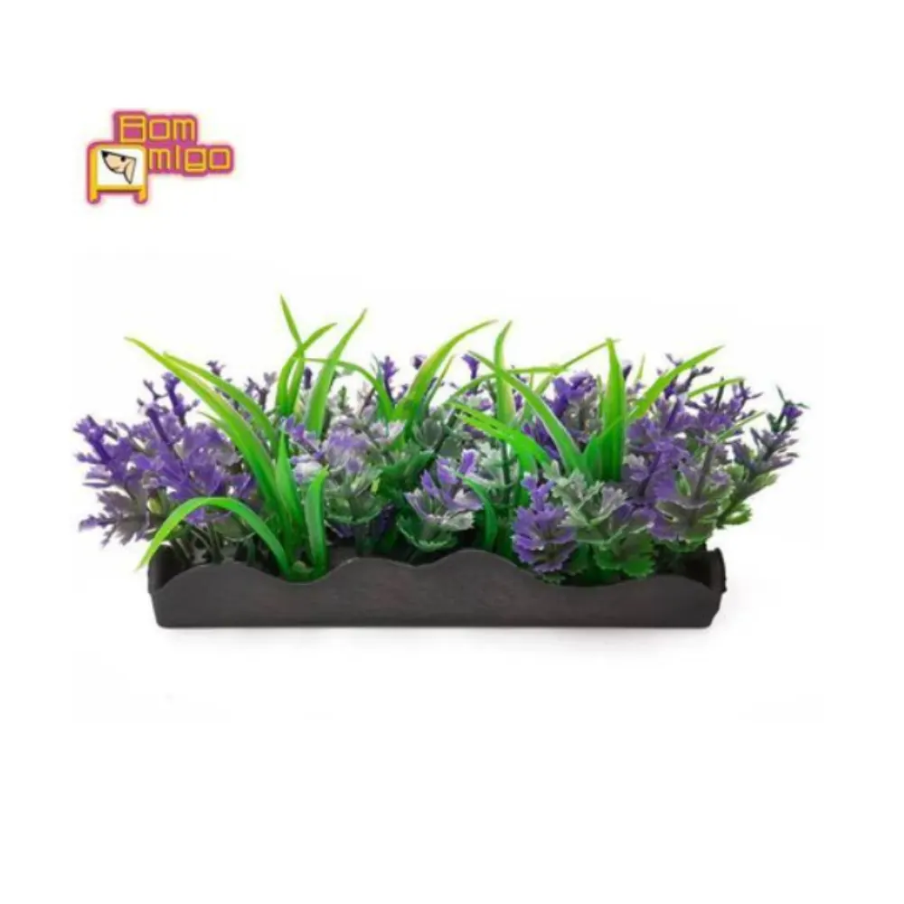 Enfeite Aquário Planta Aquática Aqua Jardineira Huaduo