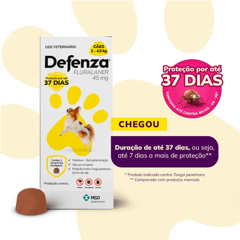 Defenza 45 Mg de 2 a 4,5 Kg