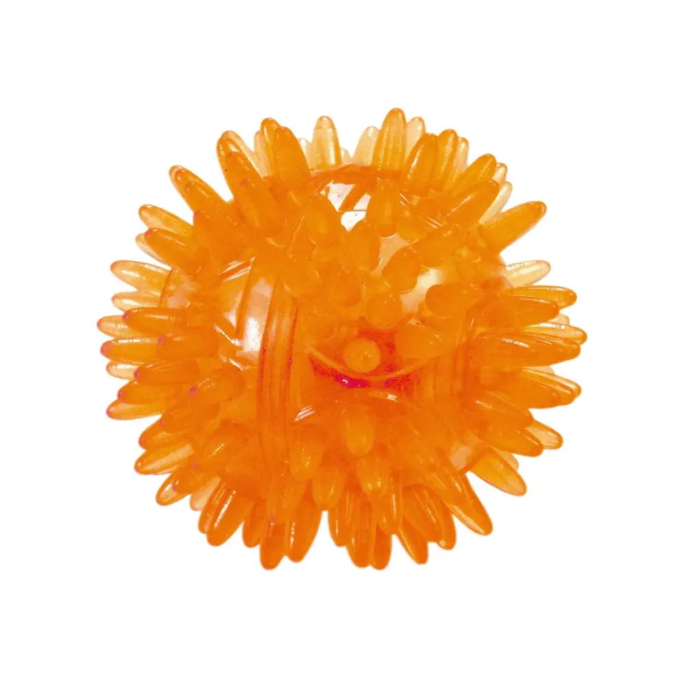 Bola Luz Espinho Mini Cat Laranja Jambo Para Gatos