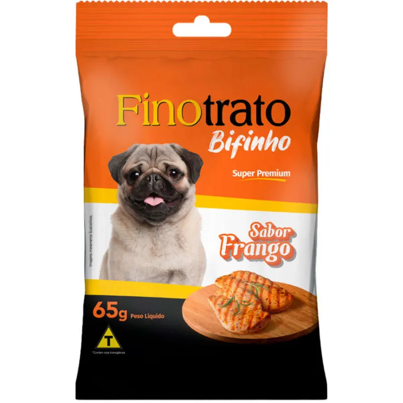 Bifinho Finotrato Sabor Frango para Cães
