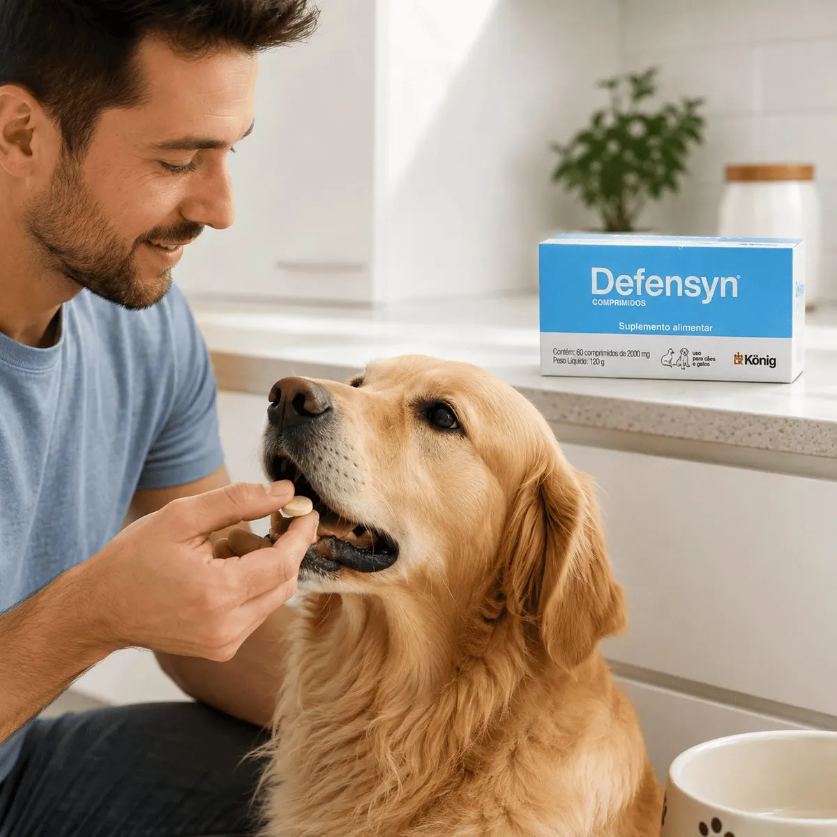Suplemento Alimentar Defensyn com Comprimidos 60 de 2000mg König