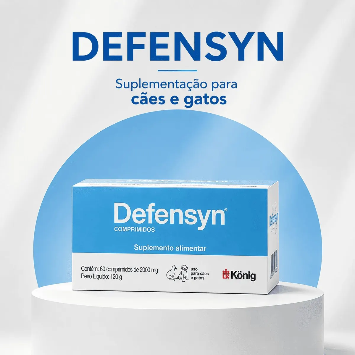 Suplemento Alimentar Defensyn com Comprimidos 60 de 2000mg König