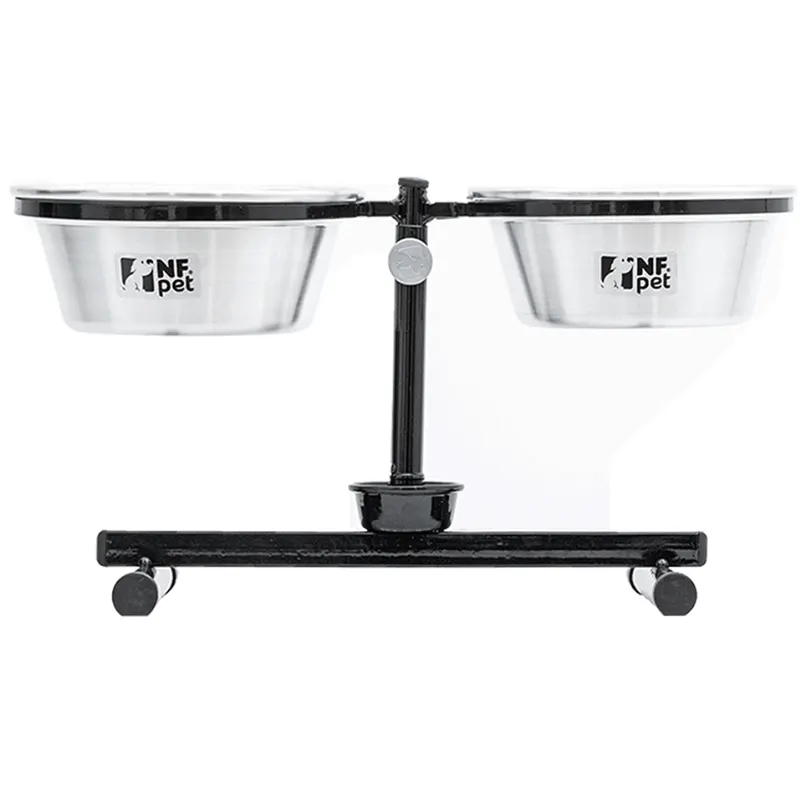 Comedouro NF Pet Antiformiga Pequeno Prata 3 L