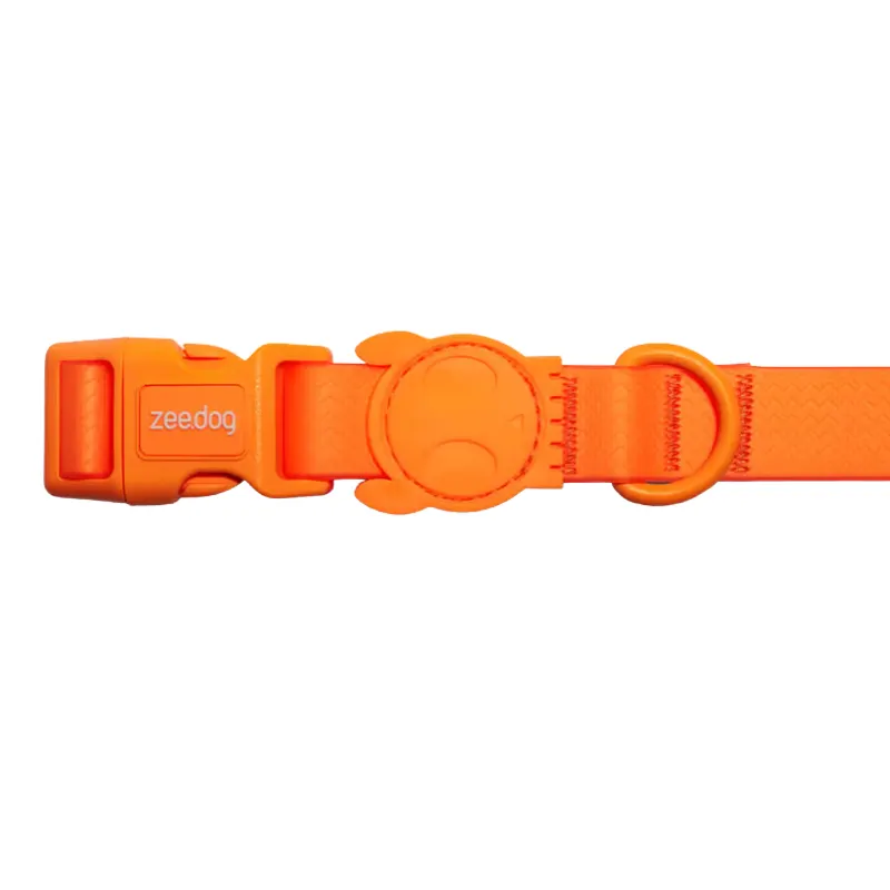Coleira Zee.Dog Neopro Tangerine