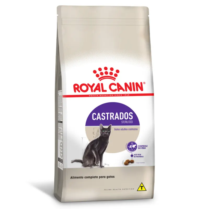Ração Royal Canin Sterilised Gatos Adultos Castrados