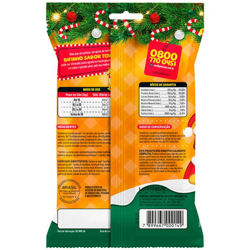 Petiscão Tablete Bifinho Mastigavel Tender 60 g