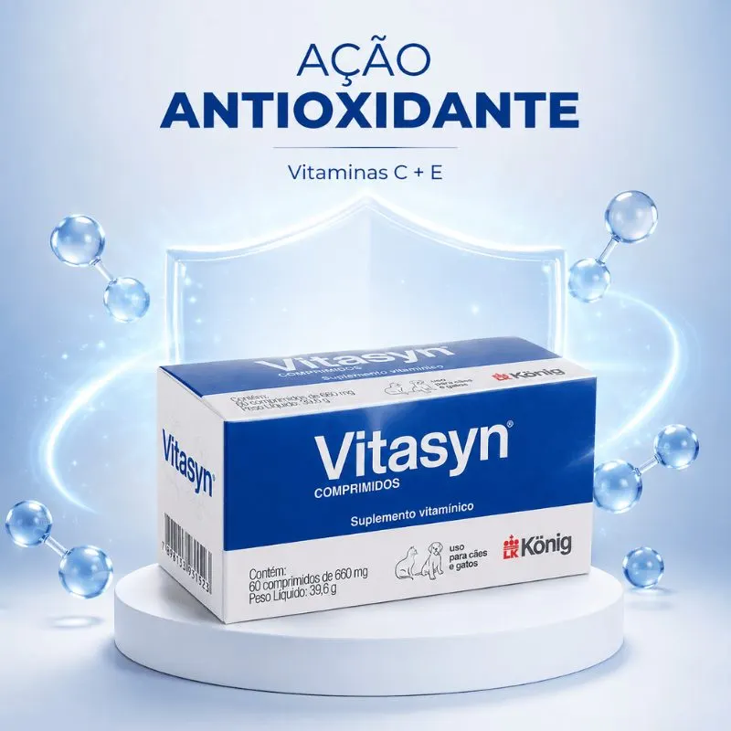 Suplemento Nutricional Vitasyn 660 mg com 60 Comprimidos König