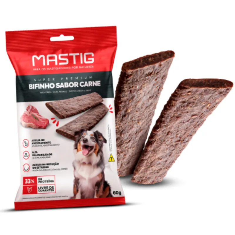 Mastig Bifinho Cães Carne 60 g