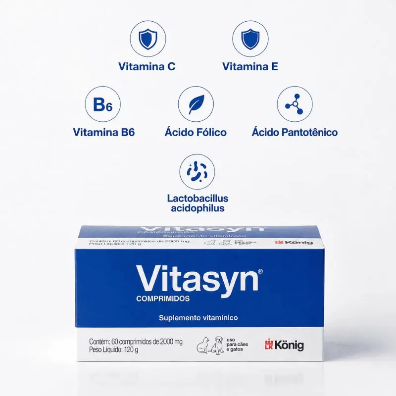 Suplemento Nutricional Vitasyn 2000 mg König