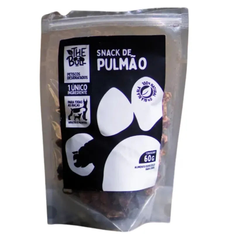 Snack Pulmão Suíno The Bull 60 g