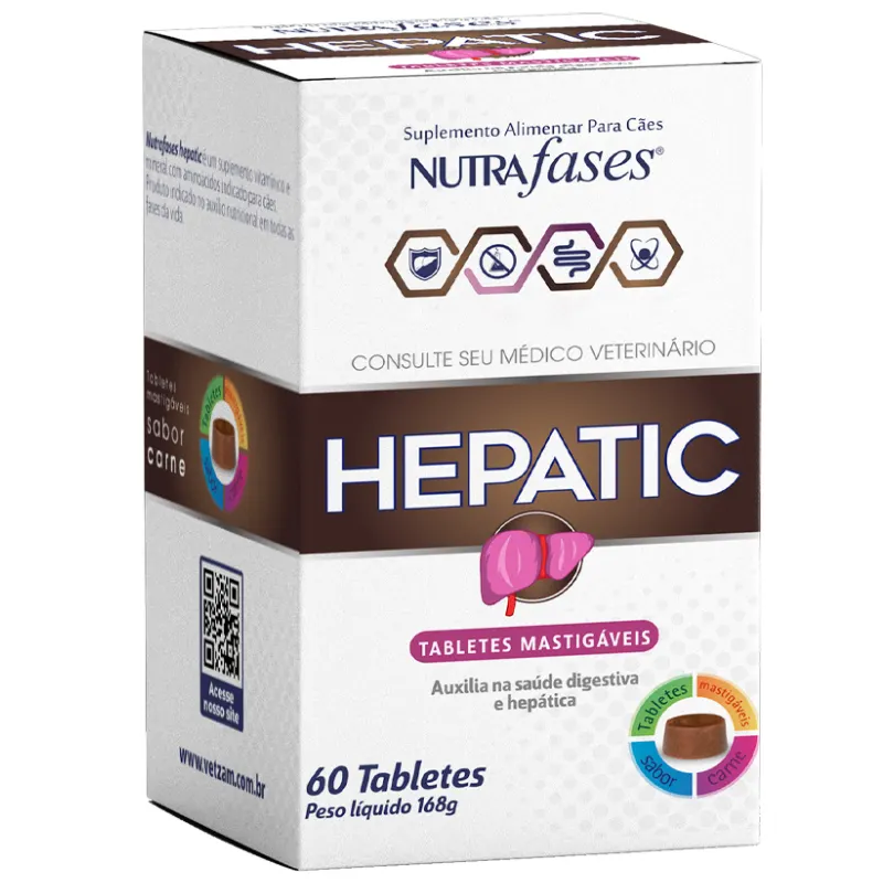 VTZ Nutrafases Hepatic 60 Tabletes