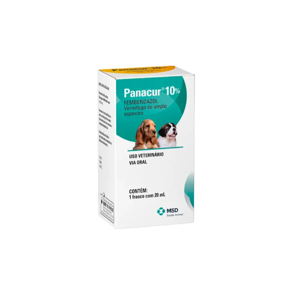 Panacur MSD 10% Suspensão Oral 20ml