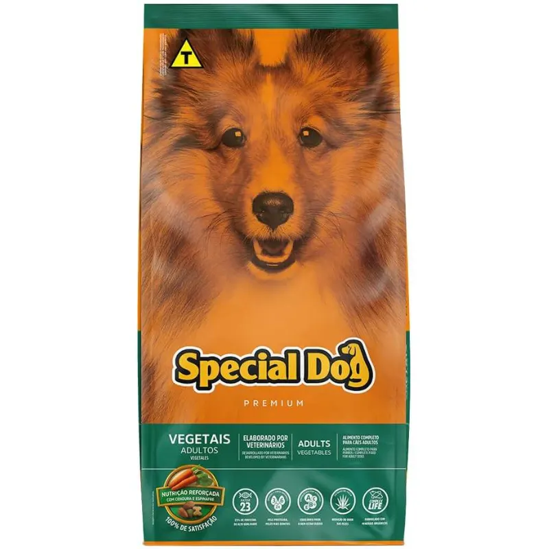 Ração Special Dog Premium Vegetais para Cães Adultos