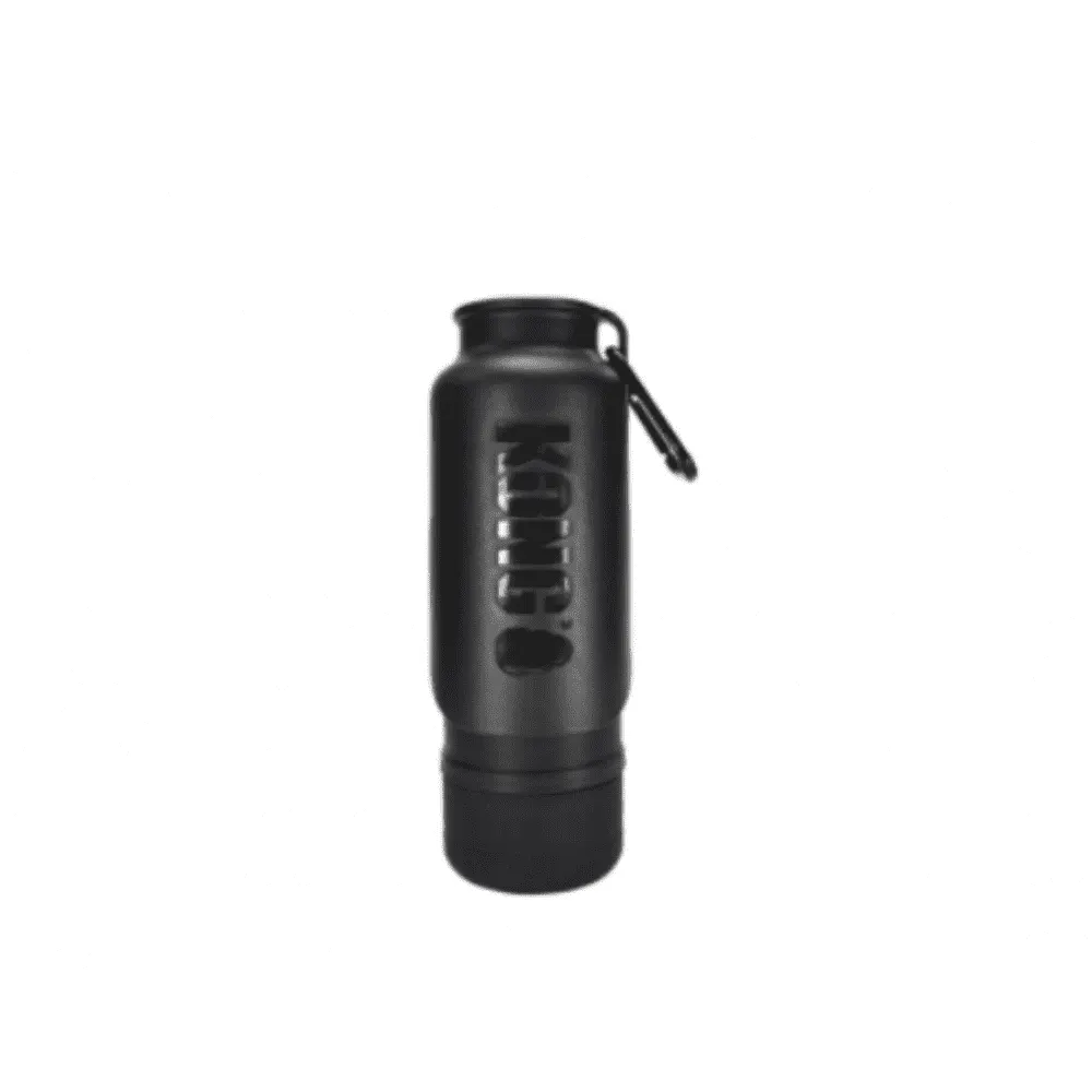 Bebedouro Kong H2O Isolada Preta Para Cães 740 ml