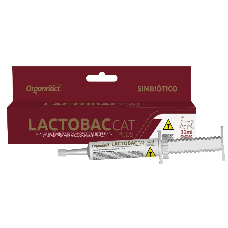 Lactobac Cat Plus Organnact  12 ml